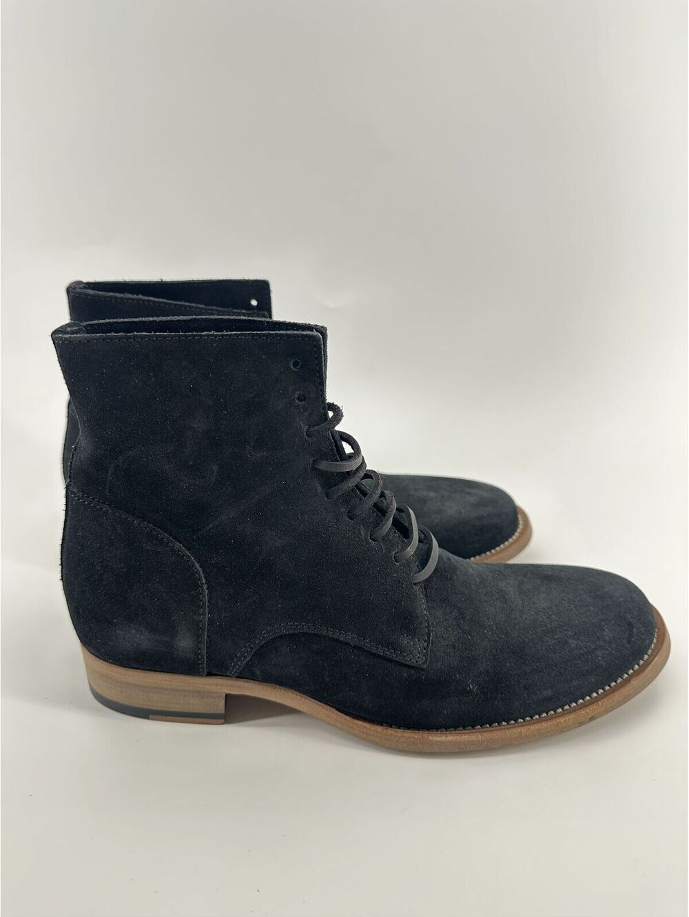 Buttero Suede Lace Up Boots